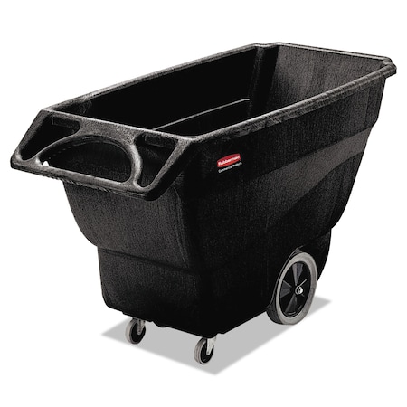 Rubbermaid Commercial Structural Foam Tilt Truck, 0.75 cu yd, 600 lb Capacity, Black RCP 1011 BLA
